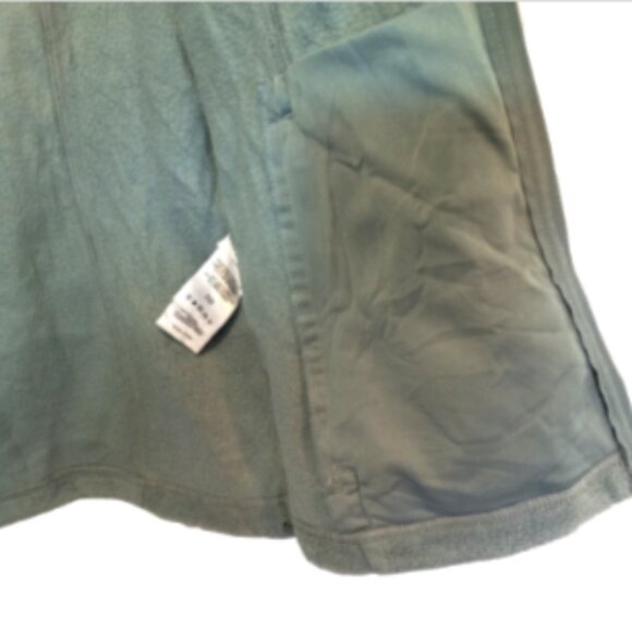 Columbia Women’s Fleece Jacket Size Large Green Fuzzy Full Zip Pockets EUC - Picture 11 of 14